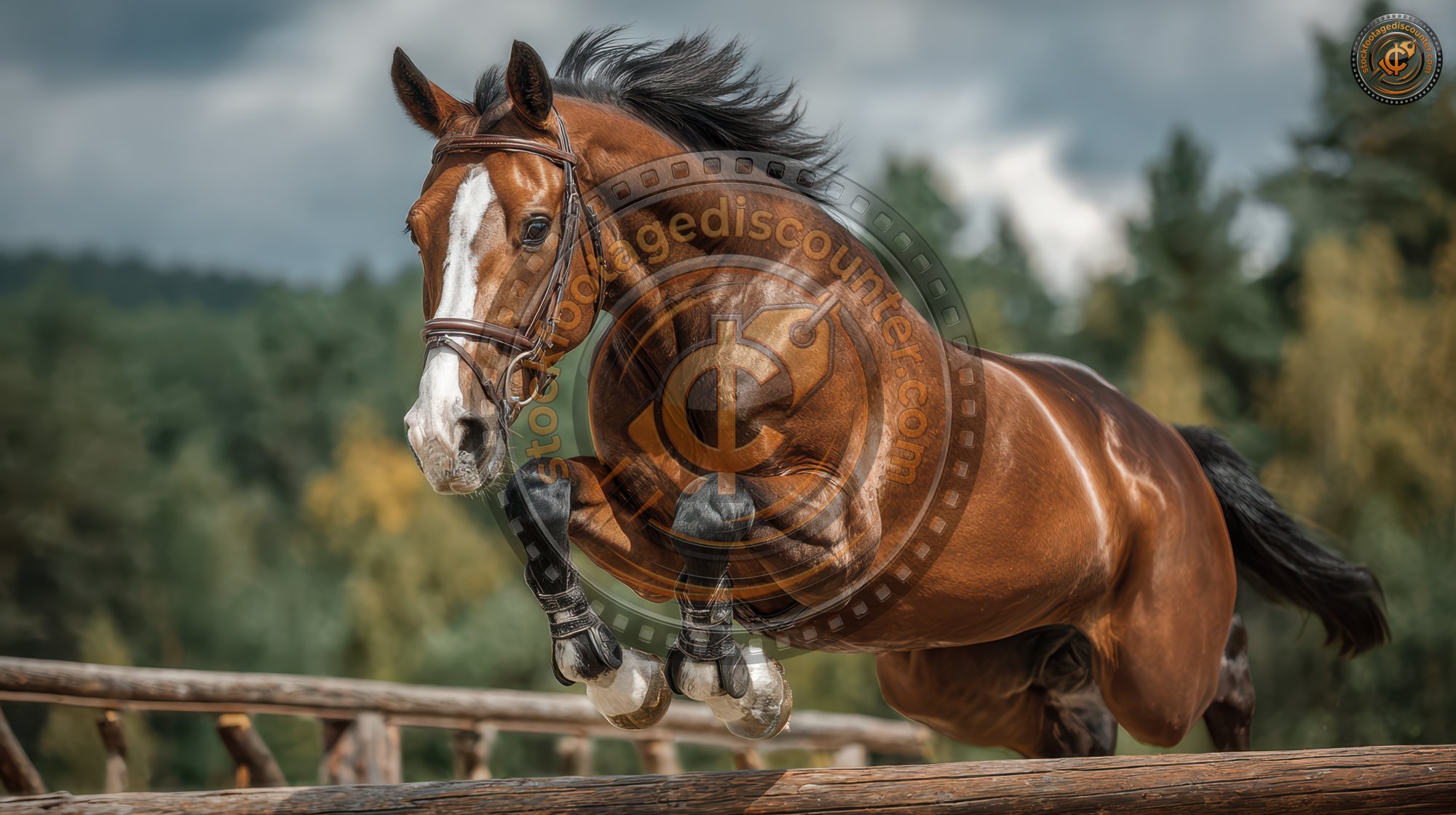 Old Trakehner Horse Jumping Obstacle In Summer. Ho 801b9bed 95d5 4b38 9ca6 84352859c894 2 Gigapixel Standard 6x