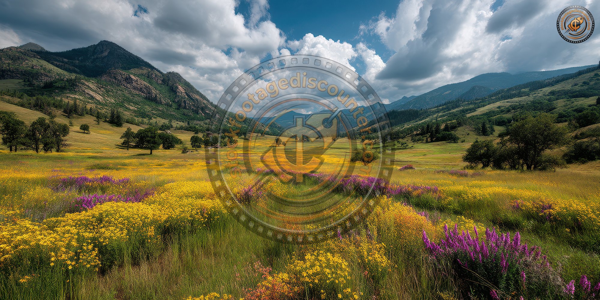 Vast Wildflower Meadow With Yellow And Purple Blo 1ad9832f 761e 4ec2 B20c 7c90a056112b 0 Gigapixel Standard 6x