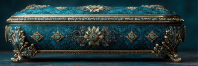 Ornate Gold Box Teal Velvet Interior. Dccc643a Cf2c 435c B62a Ac7cd97e9721 2 Gigapixel Standard 6x