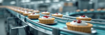 Conveyor Belt In A Factory. Dessert F 99648aed Ef4b 4f54 997b 9db60f8a36e4 0 Gigapixel Standard 6x