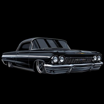 D Lowrider Icon Customized Car With Low Gro 9624f609 265a 4fb5 A034 E89d65fe1dc0 0 Gigapixel Standard 6x