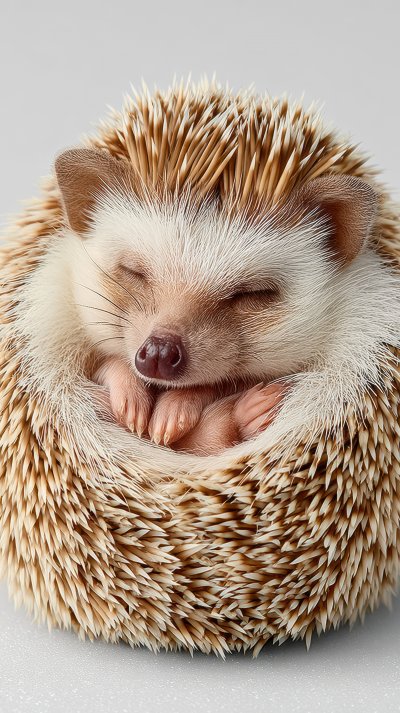 A Baby Hedgehog Resting Peacefully Curled Up Tight 8e034b44 9b61 4b1b A3a5 39ea8db381d1 2 Gigapixel Standard 6x