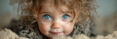 A Baby With Big Blue Eyes And Curly Hair Smiles Bri Fa07b8e4 5845 4ddd A98d Bcc8a7385f56 2 Gigapixel Standard 6x