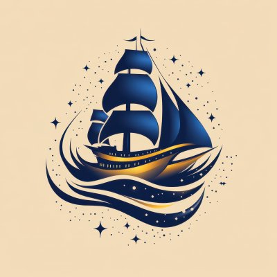 A Clean Logo Featuring An Abstract Ship And 4fbc13d2 F796 4283 9803 5dbc9005fdf8 2 Gigapixel Standard 6x