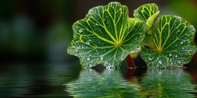 A Close Up Of A Green Leaf With Complex Veins And 218ebcfd A1a1 42c8 Ab1f Ae6d629c592d 1 Gigapixel Standard 6x