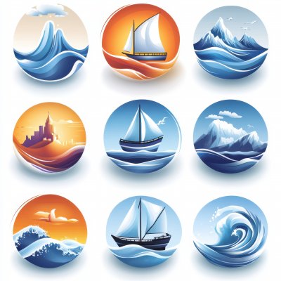 A Collection Of Stylish Water Icons Representing 80463050 728f 43c3 8536 6a0f6a615dc8 2 Gigapixel Standard 6x