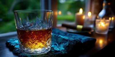A Glass Of Scotch Whiskey With Ice And A Cigar St 484e45b0 Ade3 40ae A7bf D9d9920d28b9 2 Gigapixel Standard 6x