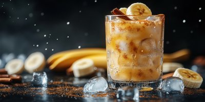 A Glass Of Banana Smoothie With Cinnamon Banana S 03da589f 98be 477a 8915 08c3b30292e0 1 Gigapixel Standard 6x