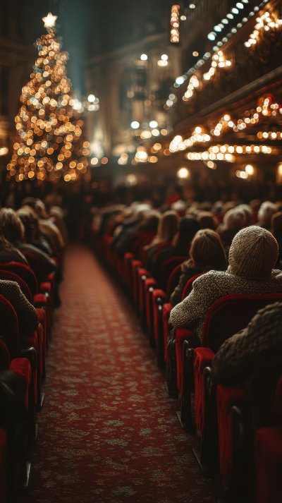 A Group Of People Sitting In Red Chairs In A Cine B1b58b6d 4df9 4c78 8e21 00d786a65dd9 1 Gigapixel Standard 6x