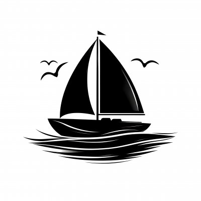 A Letter Logo With White Background. Boat Logo Ic 9175284c A944 4f5b 82e7 1bcf717884d3 1 Gigapixel Standard 6x Hc