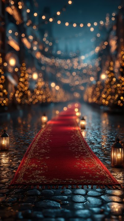 A Long Vibrant Red Carpet Stretches Forward Under 28d54f61 6b14 47e8 B564 D26d87336cc9 2 Gigapixel Standard 6x