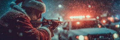 A Man Dressed As Santa Claus Aiming With A Machine 92956f41 008b 4fb0 9b69 080feaa8d0ae 1 Gigapixel Standard 6x
