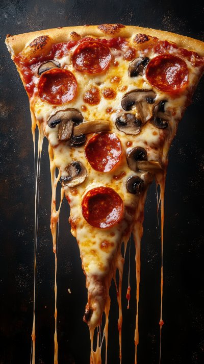 A Neatly Arranged Pizza Slice With Melted Cheese 10a8d4bf 7719 4e50 8f19 B7e12b5dfacf 2 Gigapixel Standard 6x