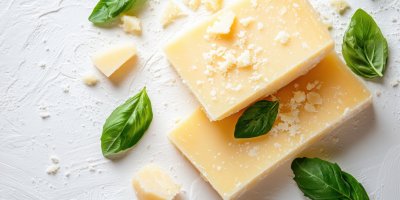 A Piece Of Aged Parmesan Cheese With Fresh Basil 5842000e 13c9 4a43 851f F396e6849585 1 Gigapixel Standard 6x