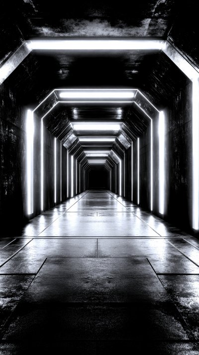 Abstract 3d Rendering Of Empty Futuristic Tunnel Ro E8b21510 Daf1 4850 B79f F3014e214286 2 Gigapixel Standard 6x Silver