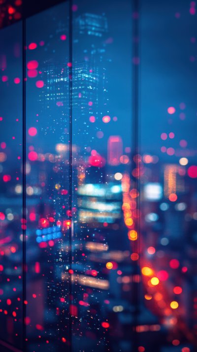 Abstract Blurred Background Of Night City. Blurred 37e3a333 62b0 4520 Af45 55591e4c4f2b 1 Gigapixel Standard 6x