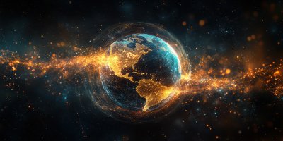 Abstract Network Vector Concept With World Globe. 7e4dfd08 E64b 489b Bf4d 5ca6248f9107 0 Gigapixel Standard 6x