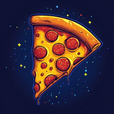 Abstract Pizza Vector Logo Icon Concept. Log 1c7c06d5 504e 4d8d A202 E631f32dfb72 2 Gigapixel Standard 6x