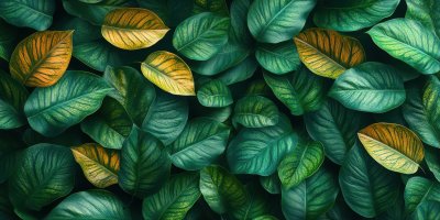 Abstract Tropical Green Leaves Pattern Lush Folia F72a4c6e 6f84 49f7 A234 Eb81510750d5 2 Gigapixel Standard 6x