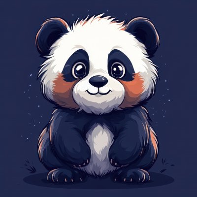 Adorable Panda Logo Design. Boy Logo Icon. Illust 125d9ac4 Fa74 42b2 Bfe8 2879af07ef37 3 Gigapixel Standard 6x