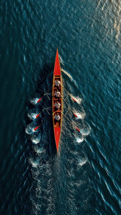 Aerial View Of Synchronized Rowing Team On Dark W F606d522 D6ed 4199 Be3d A4fe9c51175a 1 Gigapixel Standard 6x