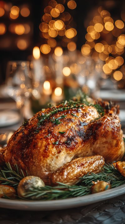 An Elegant Thanksgiving Table Setting With A Roast D63d67d0 8b16 4c12 8f6f F96f4cef4c84 2 Gigapixel Standard 6x