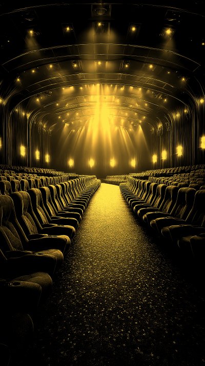 An Empty Cinema Hall With Rows Of Red Upholstered 41249c29 271f 402e A277 F9483604b47d 0 Gigapixel Standard 6x Gold