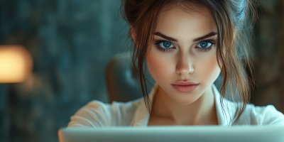 Attractive Woman Reading Good News From 0df92c45 4eb6 4b36 Ad16 C130235d4733 1 Gigapixel Standard 6x