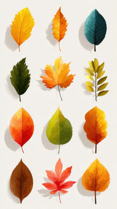 Autumn Leaves Png Cut Out Element Set. Autumn Ic Baa16b24 A033 4fd9 8334 D24c8161471f 3 Gigapixel Standard 6x