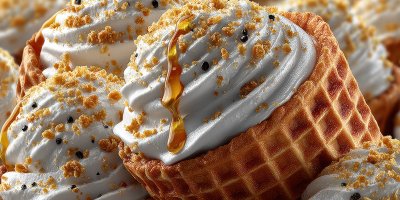 Background From Vanilla Ice Cream With Crispy Waf 2387490a C5c4 4357 808d B89cfb504f56 3 Gigapixel Standard 6x