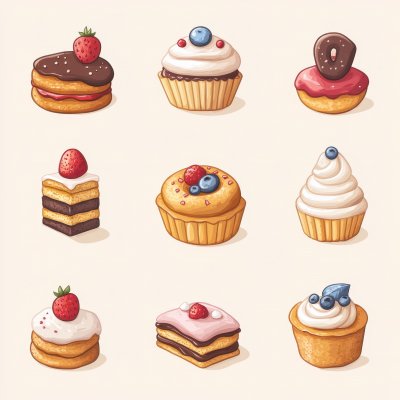 Bakery Dessets And Sweets Flat Icons Set Iso 14dd49c8 Abd3 4acf Abe3 Fc5292d1d1f1 3 Gigapixel Standard 6x