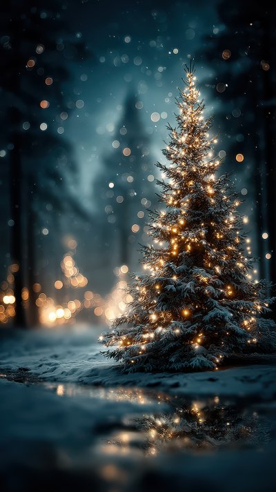 Beautiful Festive Christmas Light Snowy Backgroun E19390c6 7e02 4634 Bc9c 1f3ed06d9222 2 Gigapixel Standard 6x