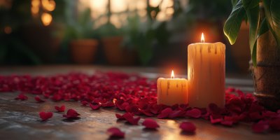 Beautiful Altar With Rose Petals And Candle. Caca 3759f266 8811 4c9a 8b56 Dd036d6d691b 0 Gigapixel Standard 6x