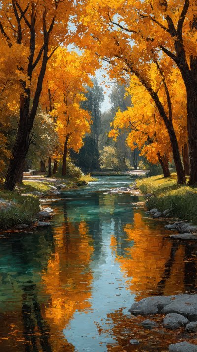 Beautiful Autumn Landscape With Yellow Trees And 0c07ee09 B84f 4b7c 9580 339abce62183 2 Gigapixel Standard 6x