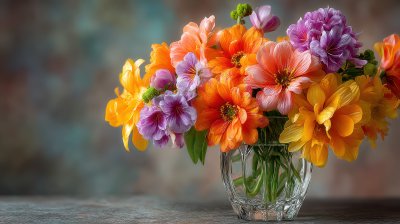 Beautiful Bouquet Of Vibrant Colored Fresh Flower 1cd96520 A030 4966 B418 55a1073162fe 2 Gigapixel Standard 6x