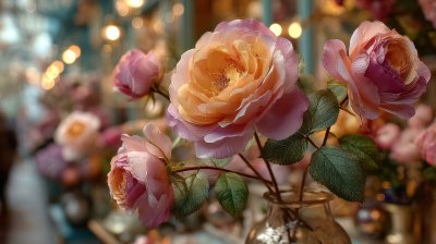 Beautiful Bouquets Of Roses Are Presented In Stre 642a6104 7709 4c88 A96e 5d5b530d1733 2 Gigapixel Standard 6x