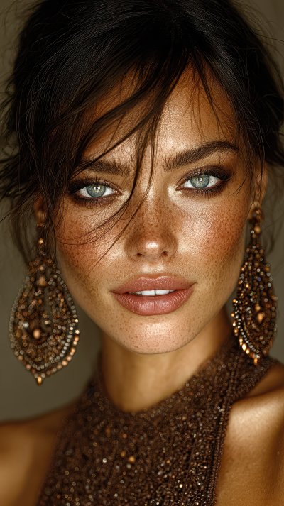 Beauty Portrait Of Attractive Brunette Woman With A308c969 3224 43db Bd6e B3ad180aa207 3 Gigapixel Standard 6x