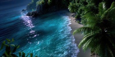 Birds Eye View Of A Small Island In The Ocean Pal 04e6c0e2 228b 43a7 Ac4e 8cc0be453752 2 Gigapixel Standard 6x