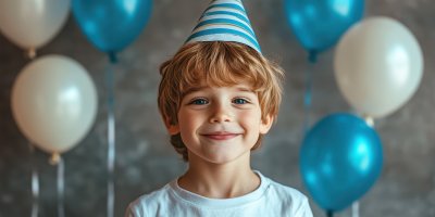 Birt Ay Happy Boy With Birt Ay Hat And Balloons 9634d7e7 Bd25 4f77 9a24 15ac2add30cc 0 Gigapixel Standard 6x