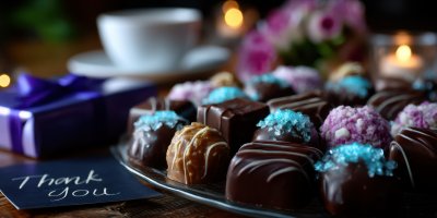 Box Of Assorted Chocolates On Rustic Wooden Table 1cdd32d4 B8a8 4fdb 8071 C09c171ee41e 3 Gigapixel Standard 6x