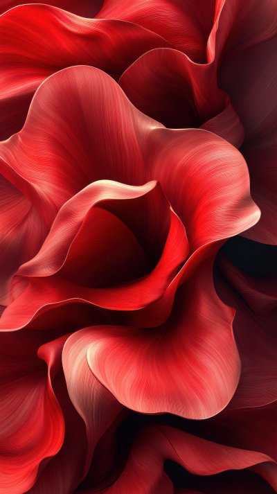 Curved Petals. Abstract Background. Ultra Realist 23da6efe 6bb9 4ecf 95af 01784fd096de 1 Gigapixel Standard 6x