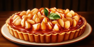 Caramel Apple Tart Caramel Dessert Ultra Realistic Photorealistic Ar 2 1 1736205104 Gigapixel Standard 6x