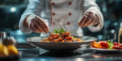 Chef Masterfully Preparing A Fancy Gourmet M 311bf957 6046 457e B7e2 43193a5fbdce 2 Gigapixel Standard 6x