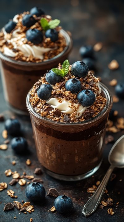 Chia Pudding Parfait With Chocolate And Yoghurt W 2ef243a1 D0da 43fc 9c53 0b058119548e 3 Gigapixel Standard 6x