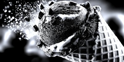 Chocolate Fudge Ice Cream. Ice Cream. Ultra Reali 5750a7f4 8011 4f2e Bc90 633dca9af020 3 Gigapixel Standard 6x Silver