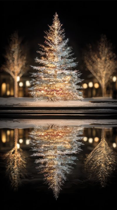 Christmas Tree Collage. Christmas Tree. Ultra Rea 41faa5ad 7254 4f15 B86e Ce03c2c6d59b 1 Gigapixel Standard 6x