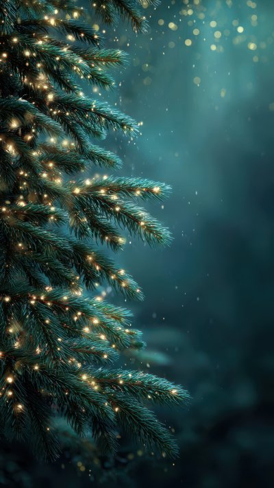 Christmas Background With Fir Tree And Illuminati 9b2485c5 E64d 4a9e 937b 628bedf7864c 0 Gigapixel Standard 6x