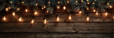 Christmas Garlands Of Lamps On A Wooden Background. F2529bd2 Ea5c 46b5 8c4d 0abc1342be3b 3 Gigapixel Standard 6x