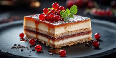 Close Up Of A Layered Dessert With Creamy Filling 3b1912fa 6337 4278 B963 7cf0e8ea36b6 1 Gigapixel Standard 6x