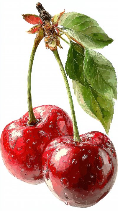 Close Up Of A Radiant Cherry Perfect For Summery Ef0245e6 Fa02 4014 9a3d Efead7ec7c2f 2 Gigapixel Standard 6x